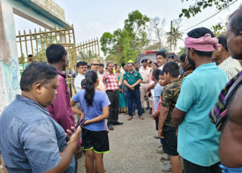 ରାଜନଗର ବ୍ଲକରେ ୩ଟି ସ୍ଥାନରେ ମକଡ୍ରିଲ