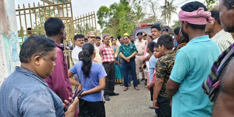 ରାଜନଗର ବ୍ଲକରେ ୩ଟି ସ୍ଥାନରେ ମକଡ୍ରିଲ