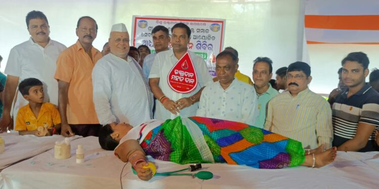 ଅନନ୍ତଗୋପାଳ ଭକ୍ତ ସମାଜ ପକ୍ଷରୁ ବିଶାଳ ରକ୍ତଦାନ ଶିବିର