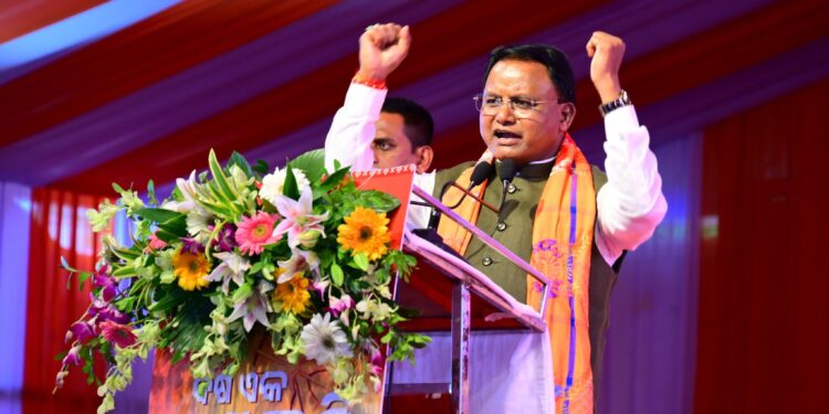 ବାରିପଦା ଠାରେ ରାଜ୍ୟସ୍ତରୀୟ ଆଦିବାସୀ ଶକ୍ତି ସମାବେଶ ଉଦ୍ଘାଟନ କଲେ ମୁଖ୍ୟମନ୍ତ୍ରୀ