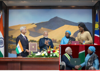 ନାମିବିଆର ସର୍ବୋଚ୍ଚ ନାଗରିକ ସମ୍ମାନରେ ସମ୍ମାନିତ ହେଲେ ପ୍ରଧାନମନ୍ତ୍ରୀ ମୋଦୀ