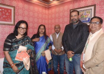 ଭାରତ ଅନ୍ତର୍ଜାତୀୟ ବାଣିଜ୍ୟ ମେଳା ୨୦୨୫: ‘ଓଡ଼ିଶା ମଣ୍ଡପ’ ପରିଦର୍ଶନ କଲେ ସଂସଦୀୟ କମିଟିର ସଦସ୍ୟ