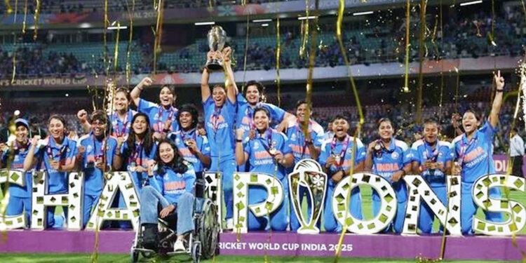 ଦିନିକିଆ ମହିଳା କ୍ରିକେଟ ବିଶ୍ବକପ-ଭାରତ ଚାମ୍ପିଅନ୍